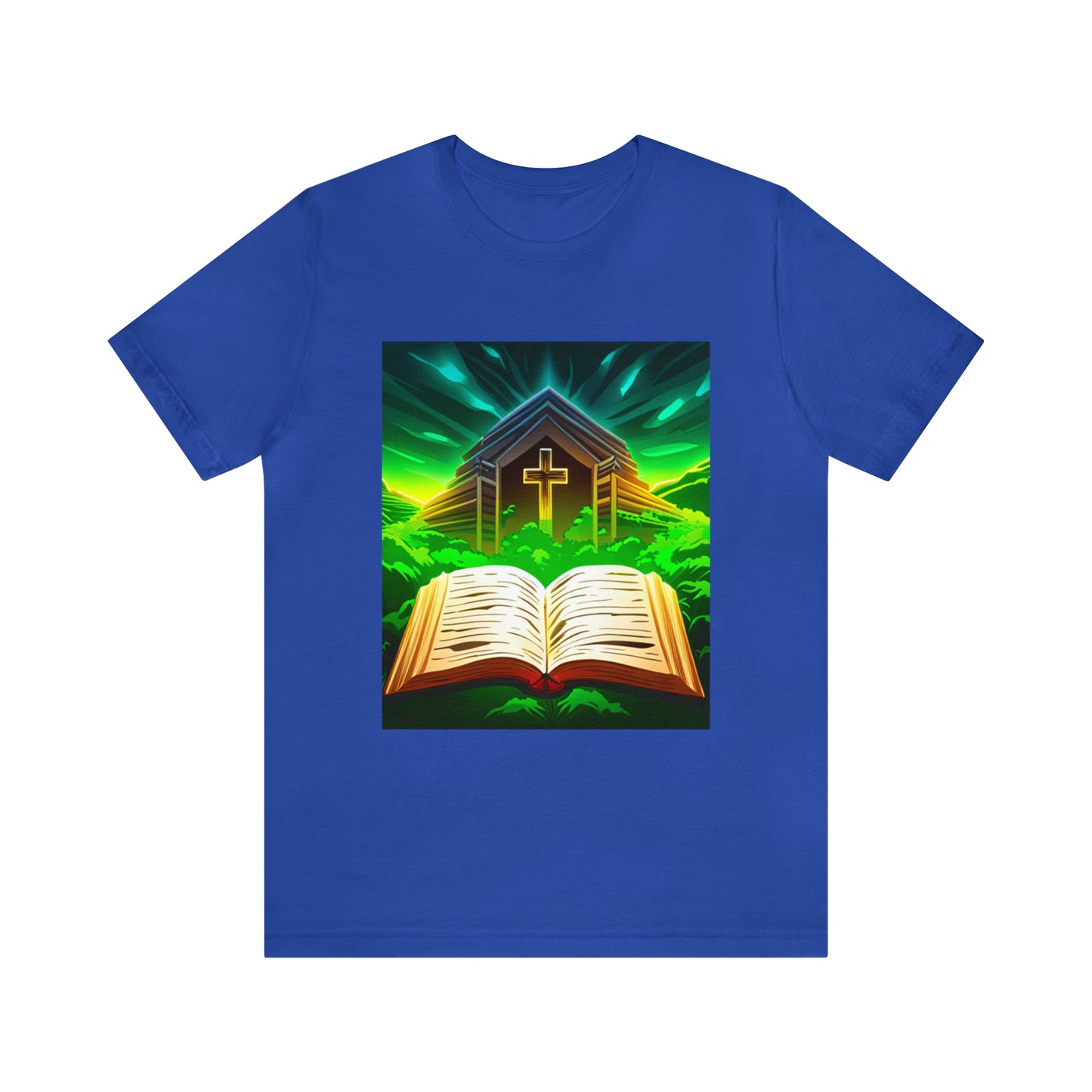 Faithfulz Reflections Bible and Cross T-shirt