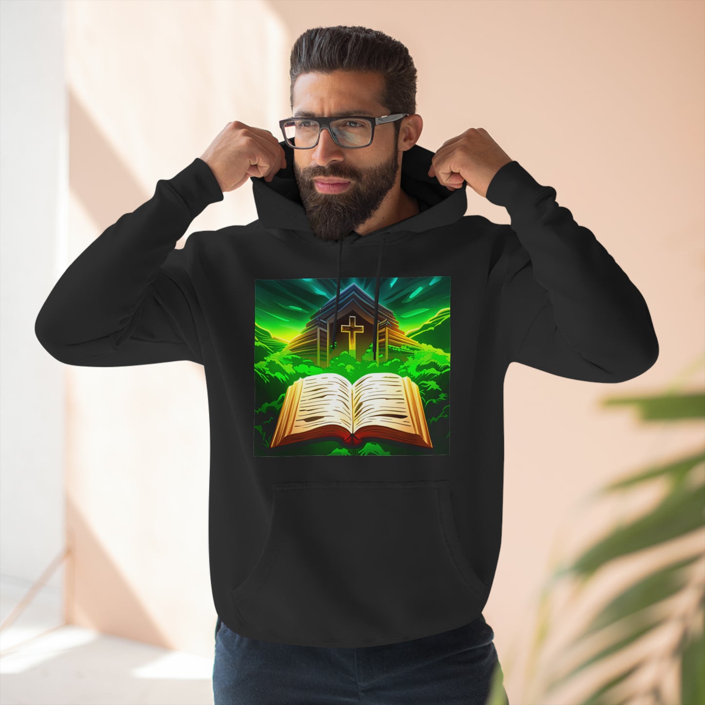 Faithfulz Reflections Bible and Cross Hoodie