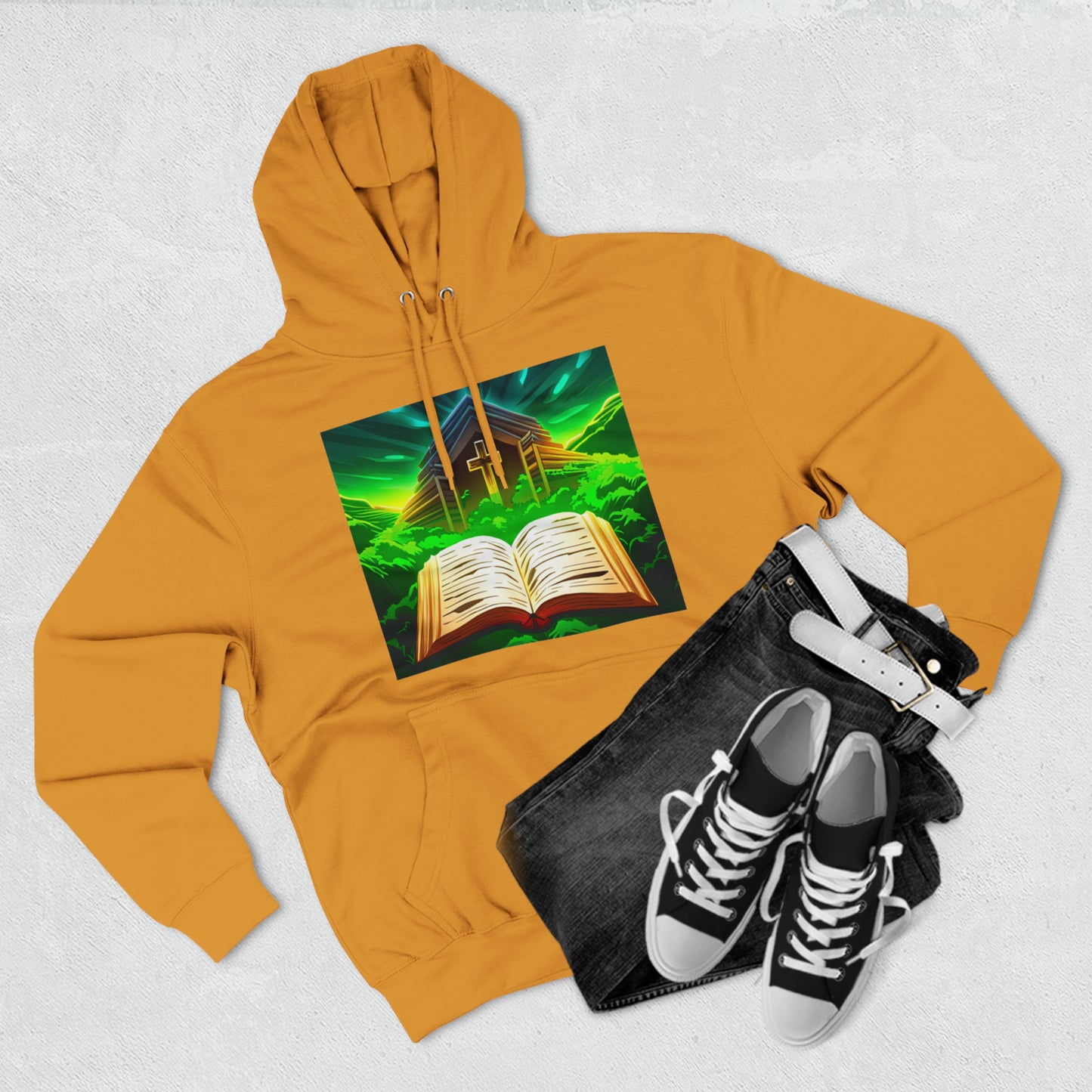 Faithfulz Reflections Bible and Cross Hoodie