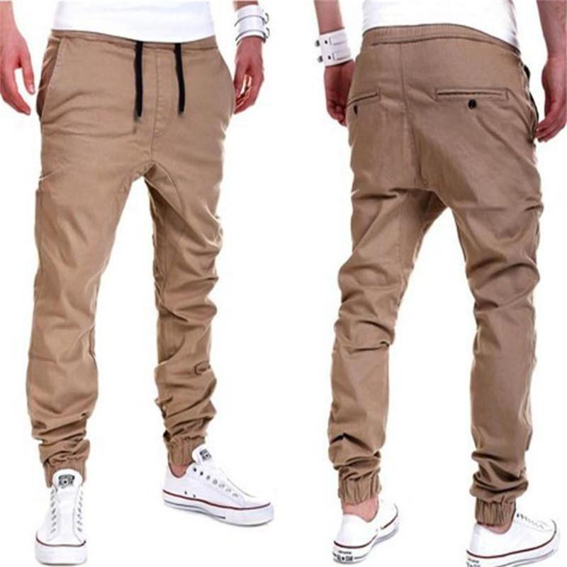 Men’s Drawstring Drop Crotch Joggers