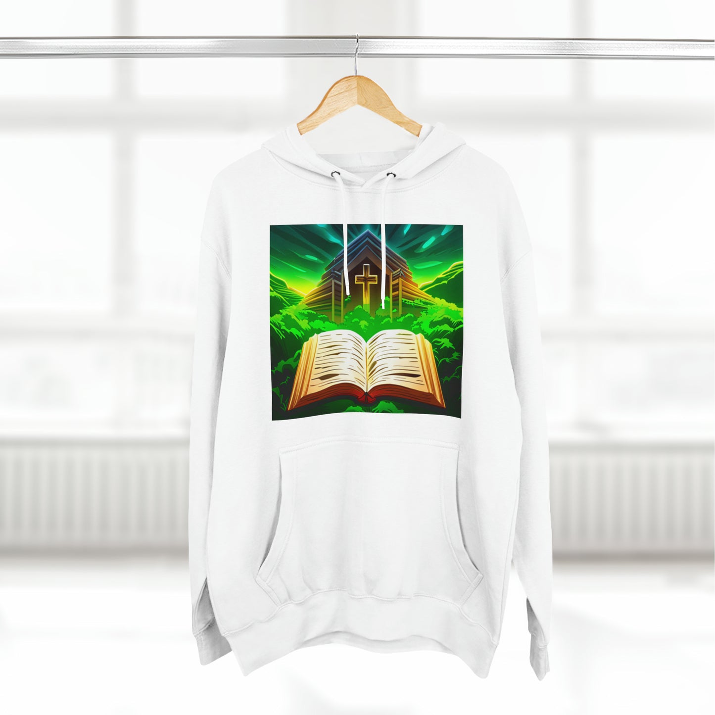 Faithfulz Reflections Bible and Cross Hoodie