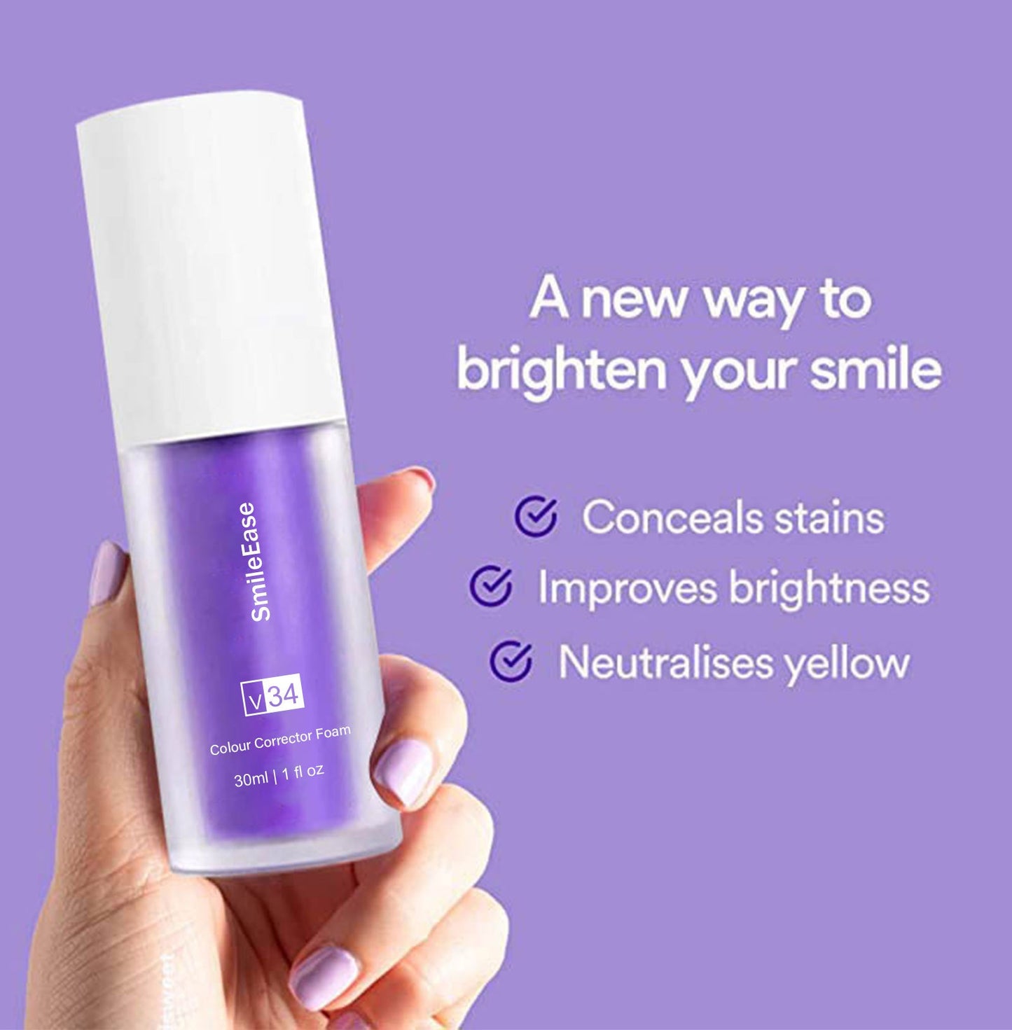 HISMILE V34 Colour Corrector Serum Toothpaste