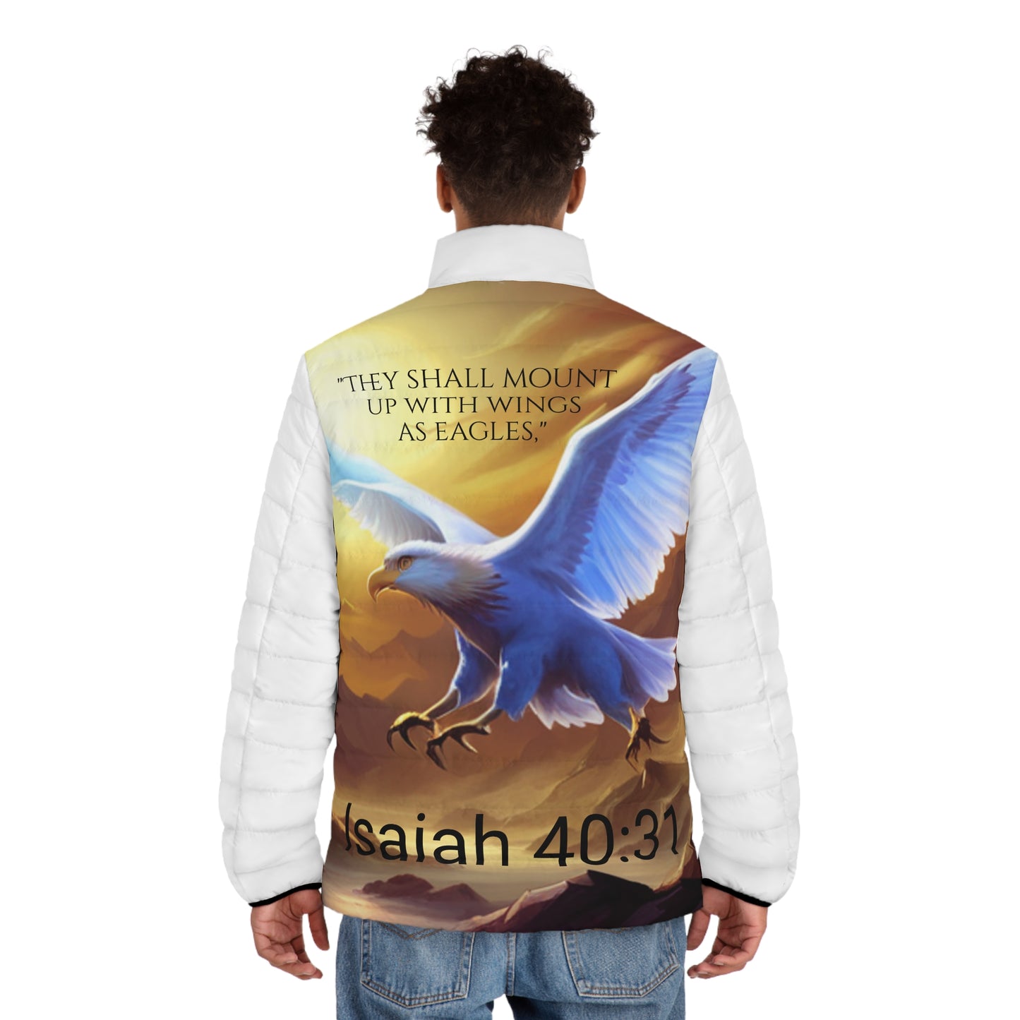 "Isaiah 40:31" U.I.C. Puffer Jacket.