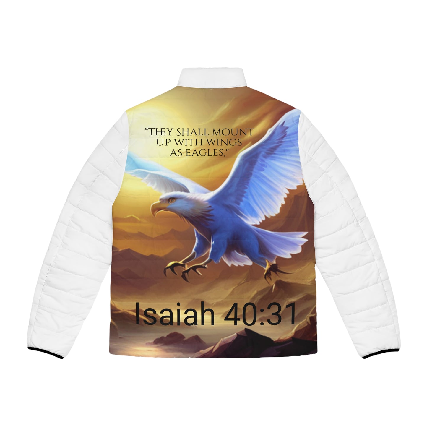 "Isaiah 40:31" U.I.C. Puffer Jacket.