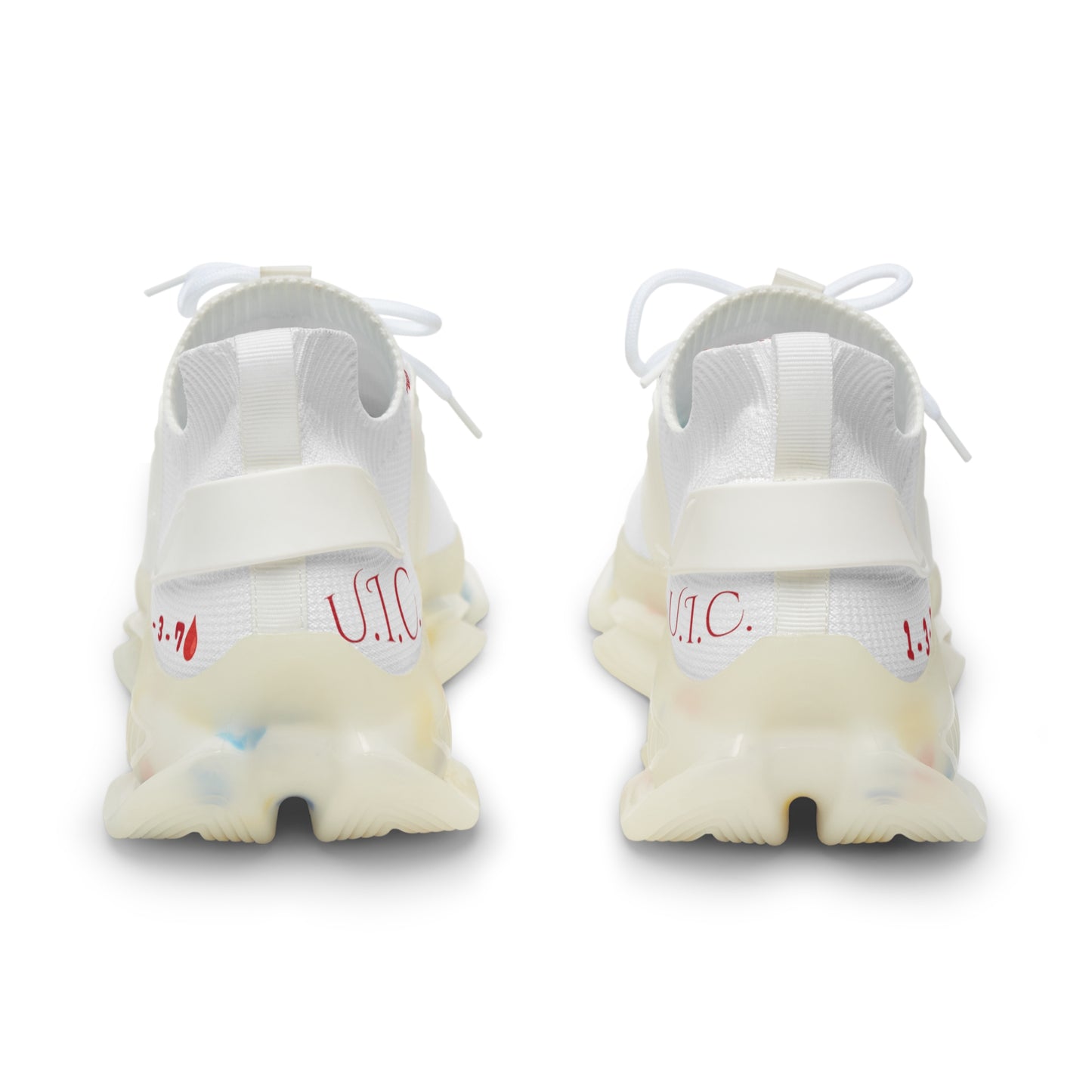 "U.I.C. Walk by Faith, Not by Sight" Mesh Sneakers