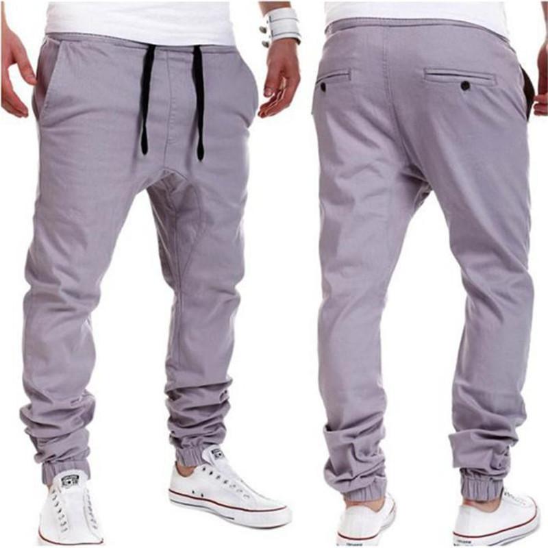 Men’s Drawstring Drop Crotch Joggers