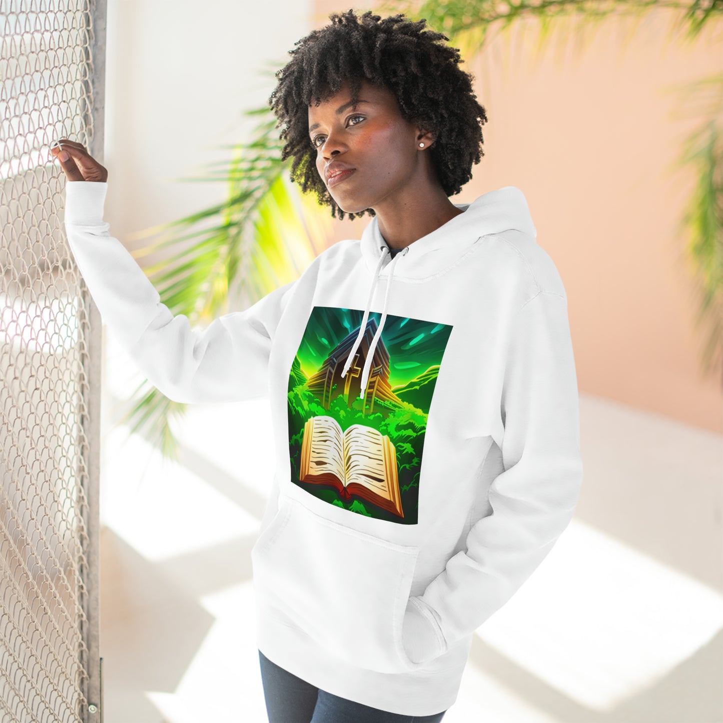 Faithfulz Reflections Bible and Cross Hoodie