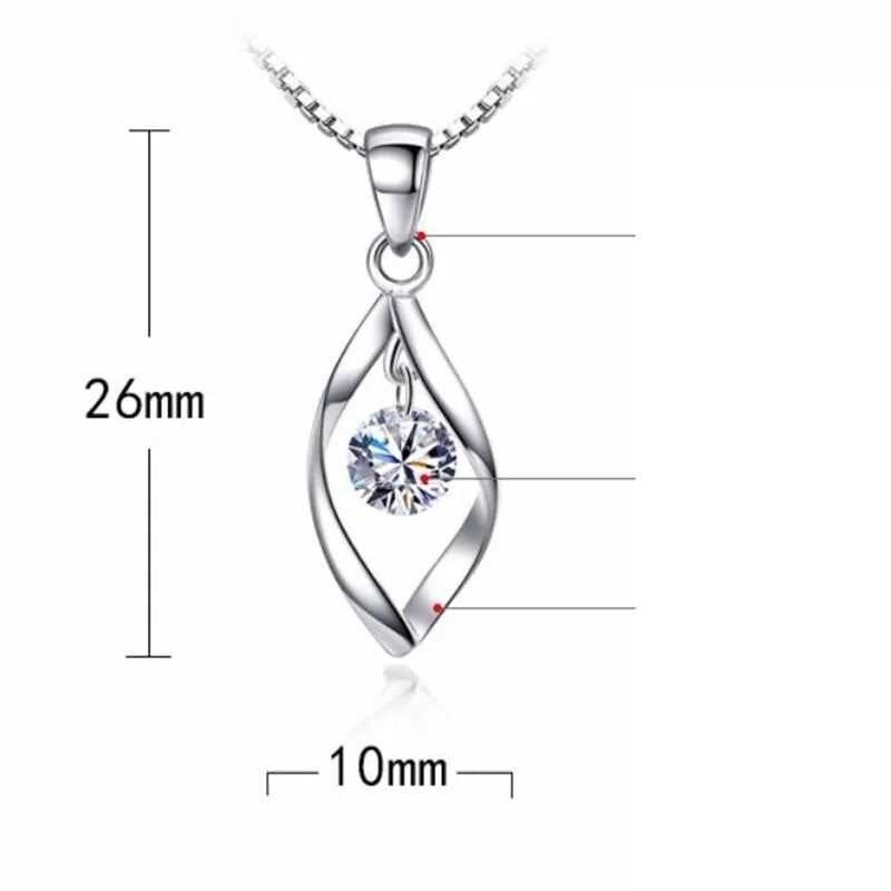 925 sterling silver pendant necklace